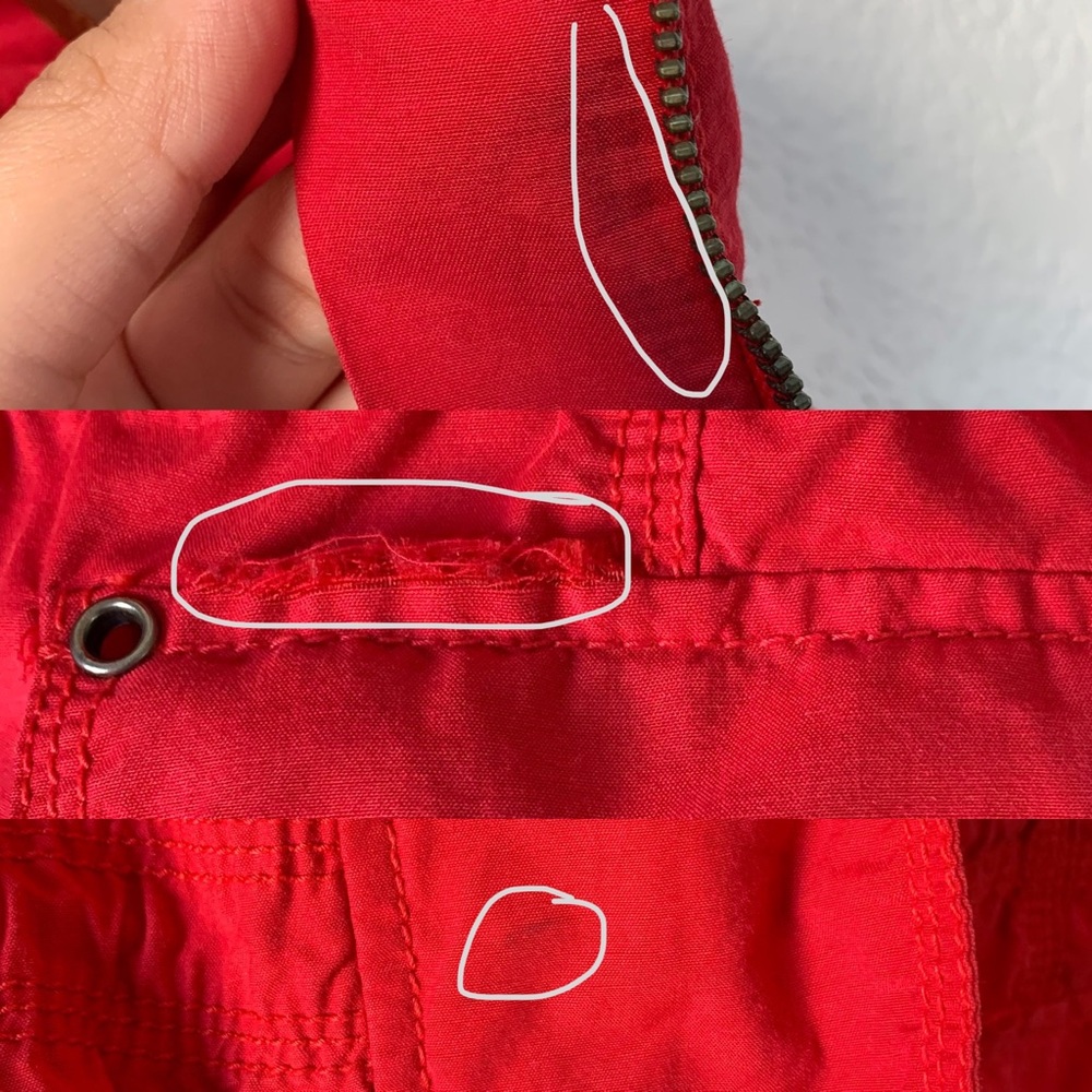 CARIBBEAN JOE Petite red jacket size PXL - Picture 12 of 13